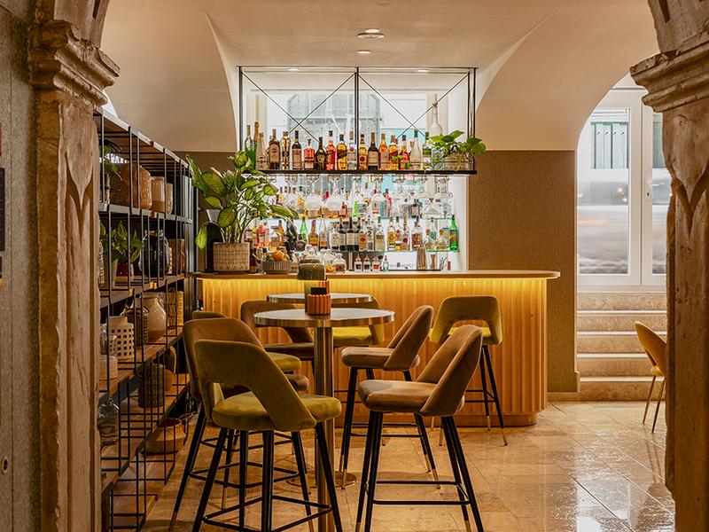 Bar  Vincci Baixa Suites Apartments Lisboa Bar  Vincci Baixa Suites Apartments Lisboa